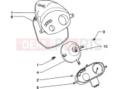 PIAGGIO Headlamp-fairing-meter combination