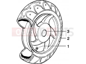 PIAGGIO Rear wheel