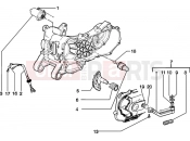 PIAGGIO Starting motor-starter lever