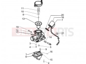Carburetor's components - Piaggio Zip 50 4T 2010