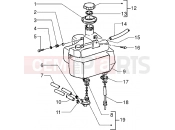 PIAGGIO Zip 50 MY95 Fuel tank