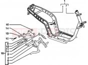 PIAGGIO Chasis-central stand