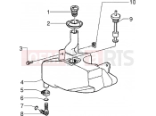 PIAGGIO Zip 50 disc brake Oil tank