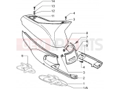 PIAGGIO Zip 50 disc brake Side covers