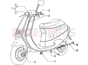 PIAGGIO Zip 50 disc brake Transmissions