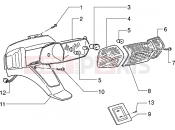 PIAGGIO Rear tail lamp