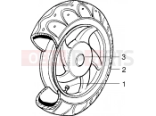 PIAGGIO Rear wheel