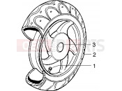 PIAGGIO Rear wheel