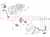 PIAGGIO Starting motor-starter lever