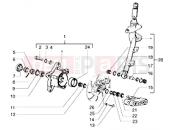 PIAGGIO Steering column - Disc brake