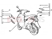 PIAGGIO Zip SP 50 Front and rear blinkers