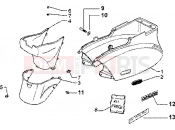 PIAGGIO Zip SP 50 Side covers
