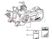 motor - Piaggio Zip SP 50 H2O