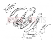 oldalburkolat - Piaggio Beverly 500 (EMEA)