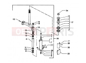 PIAGGIO Forck-steearing bearings