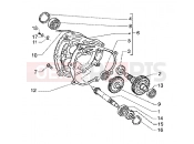 PIAGGIO Rear wheel shaft