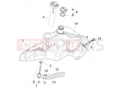 Fuel tank - Piaggio Fly 125 4T