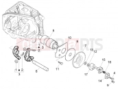 Rocker levers support - Piaggio Fly 125 4T