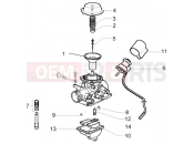PIAGGIO Fly 150 4T Carburettor