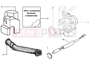 PIAGGIO Fly 50 2T Carburettor