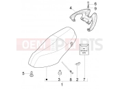PIAGGIO Fly 50 2T Saddle