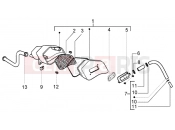 PIAGGIO Fly 50 2T Secondary air box