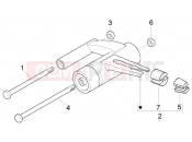 PIAGGIO Fly 50 2T Swinging arm