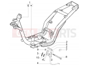 Chasis central stand - Piaggio Fly 50 4T