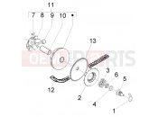 Driving pulley - Piaggio Fly 50 4T