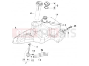 Fuel tank - Piaggio Fly 50 4T