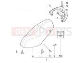Saddle-lugg.carrier - Piaggio Fly 50 4T