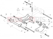 Swinging arm - Piaggio Fly 50 4T