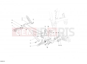 DUCATI 2008 Multistrada 1100 S FOOTRESTS, RIGHT » UNCLASSIFIED