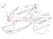 Central body - Aprilia Atlantic 300 2012