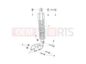 Rear shock absorber - Aprilia Atlantic 300 2012