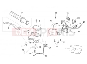 RH controls - Aprilia Atlantic 300 2012