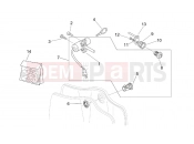 APRILIA Mojito / Habana 50 2T (motor.Aprilia) Decal and Lock hardware kit