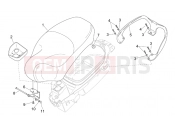 APRILIA Mojito / Habana 50 2T (motor.Aprilia) Saddle - Handle