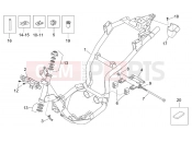 APRILIA Mojito / Habana 50 2T (motor.Aprilia) Frame
