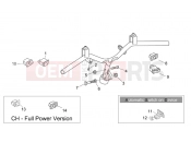 APRILIA SR 50 Di-Tech Handlebar - Buttons