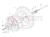 APRILIA SR 50 Di-Tech Front wheel