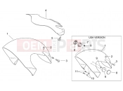 APRILIA SR 50 Di-Tech & Carb. Front body IV