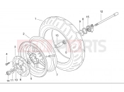 APRILIA SR 50 Di-Tech & Carb. Front wheel