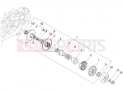 APRILIA SR MAX 125 Driven pulley