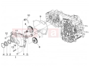 APRILIA SR MAX 125 Reduction unit