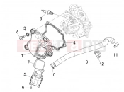 APRILIA SR MAX 125 Cylinder head cover