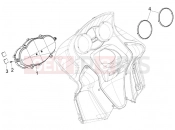 APRILIA SRV 850 Meter combination - Cruscotto