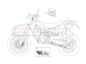 APRILIA MX 50 Decal and operator's handbooks