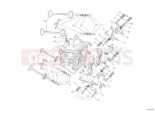 DUCATI Superbike 848 HORIZONTAL CYLINDER HEAD » VALVE DRIVE