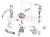 Carburetor's components - Derbi Atlantis 50 2T Bullet 2010
